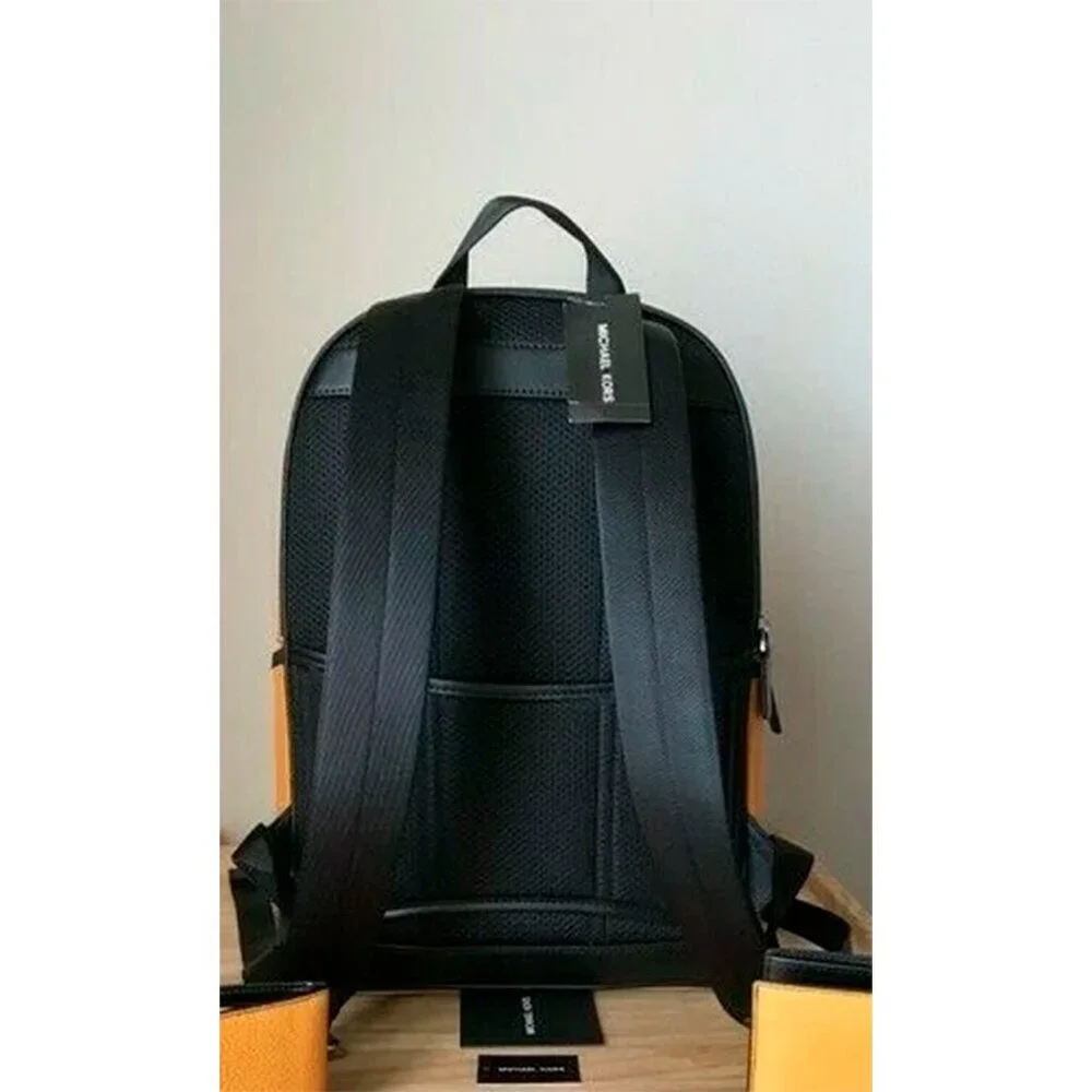 S Michael Kors Kent Sport Utility Large Yellow Gold Backpack 37U1LKSC50 $448